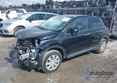 2017 Fiat 500X Pop Fwd from USA, damaged, VIN ZFBCFXAB8HP576882